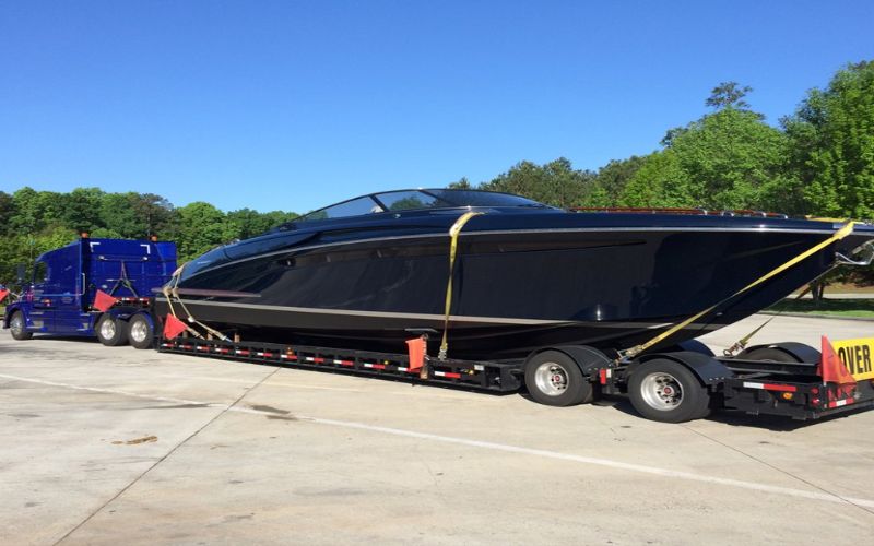 Affordable boat shipping options by Shelby