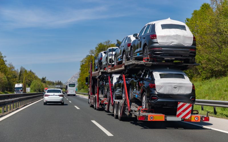 Inside Look at Shelby's Open Car Transport Trucks