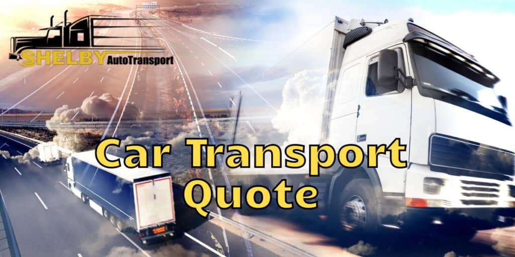 car transport quote