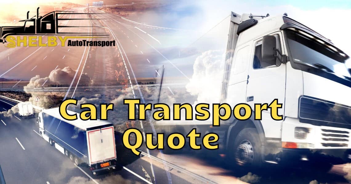 car transport quote