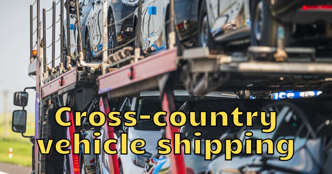 Cross-country vehicle shipping