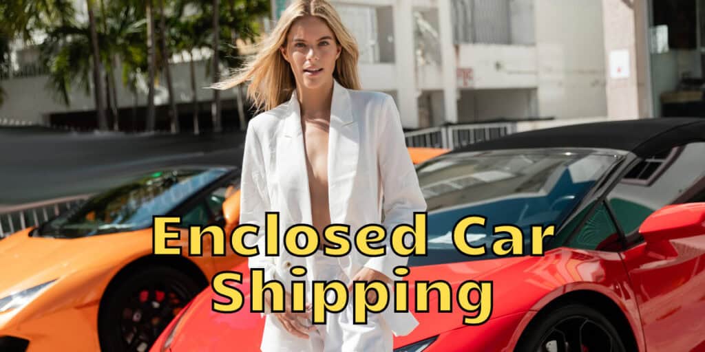 Enclosed car shipping